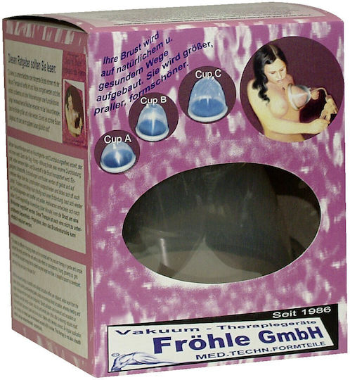 Nanma Breast Enlargement Vacuum B Cup Sauger Brustwarzen Transparent 1Stück