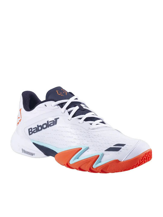 Babolat Premura 3 Ανδρικά Παπούτσια Padel Λευκά