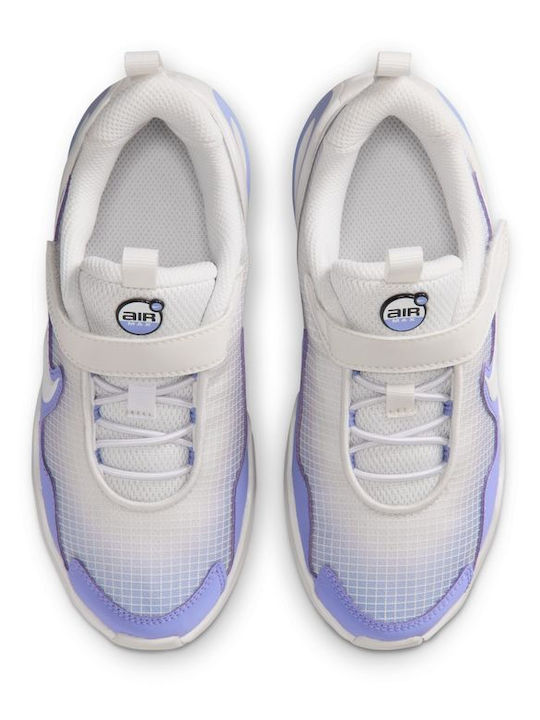 Air Max Nova Αθλητικά Παιδικά Παπούτσια με Σκρατς Λευκά