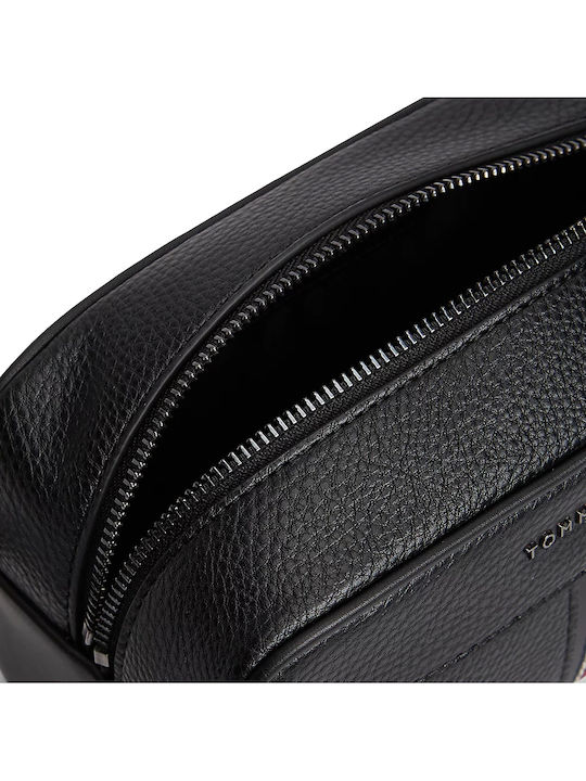 Tommy Hilfiger Logo Central Neseser Pentru Bărbați Negru Am0am14172-bds