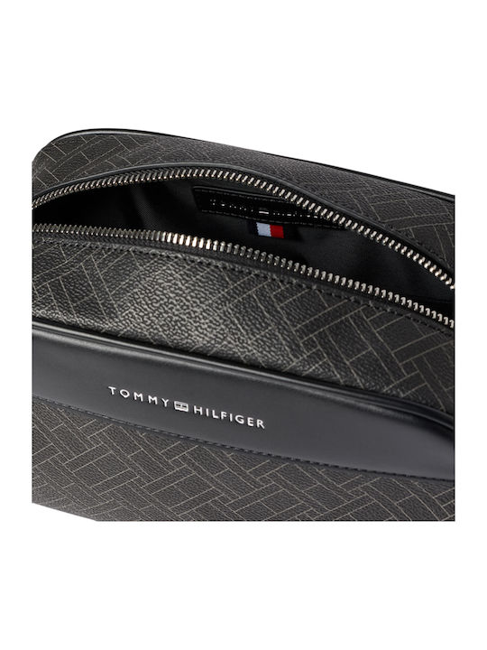 Tommy Hilfiger Flag Monogram Washbag Men Tommy Hilfiger Μαυρο Am0am14298-bds