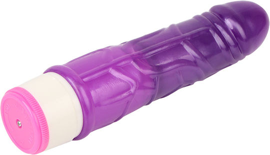 Chisa Novelties Sexy Whopper Realistic Vibrator 20.3cm Purple