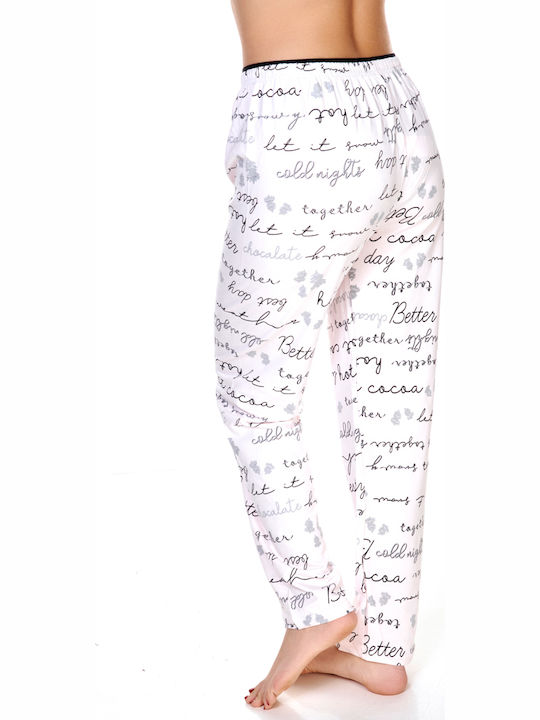 Comfort Winter Women's Pyjama Pants Pink