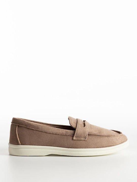 Women's Loafers in Brown Color