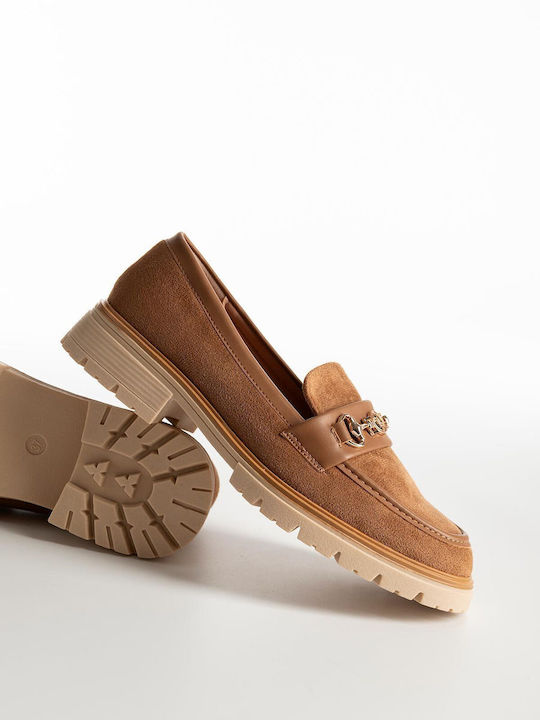 Damen Loafers in Braun Farbe