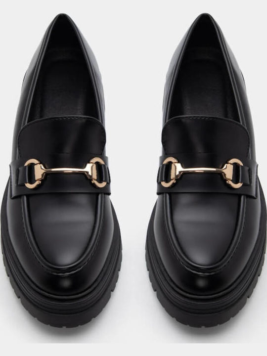 Γυναικεία Loafers σε Μαύρο Χρώμα