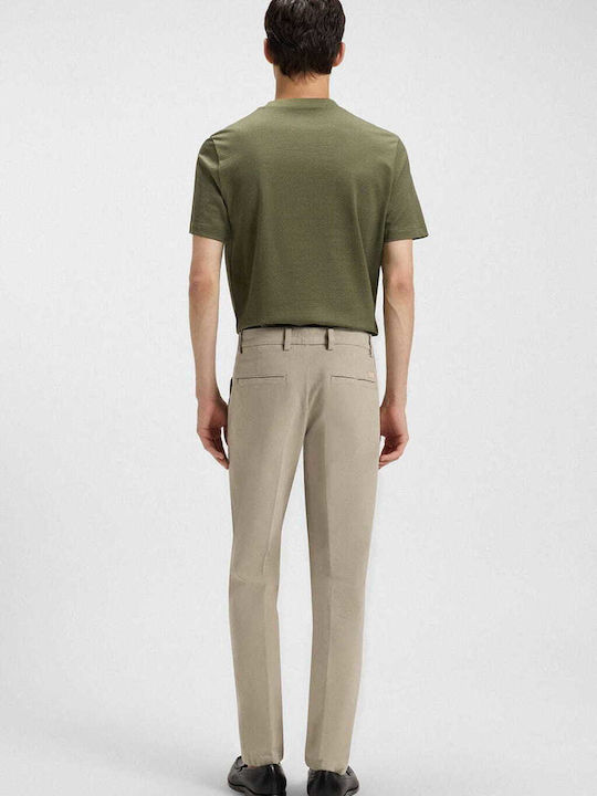 Boss Παντελόνι Chino Μπεζ Boss Παντελόνι Chino Μπεζ