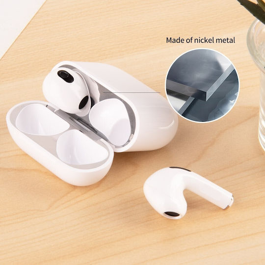 Aufkleber in Schwarz Farbe für Apple AirPods 4