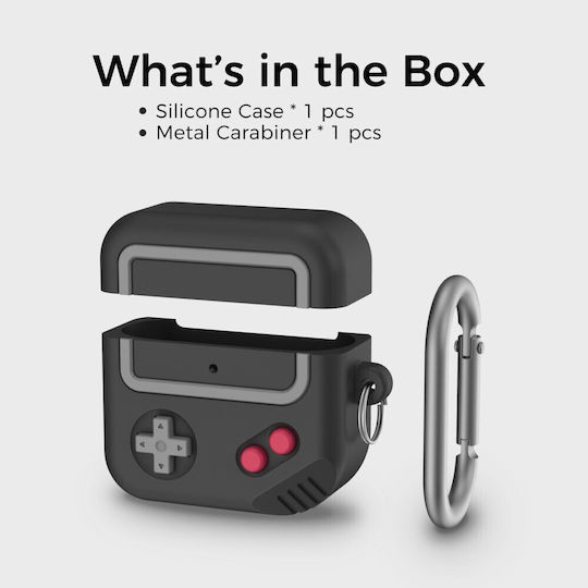 AHAstyle Case Silicone in Black color for Apple AirPods 4