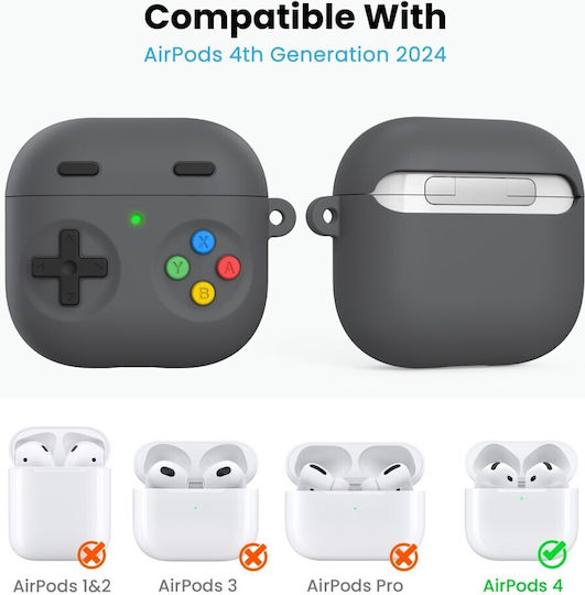 AHAstyle PT-DD10 Калъф в Сив цвят за Apple AirPods 4