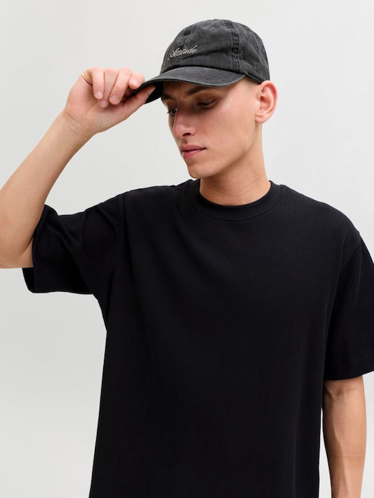 Jack&jones Мъжка Камуфлажна Шапка Черна