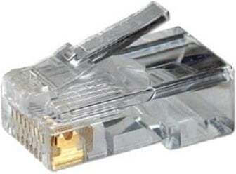 Βύσμα Rj45 Utp Cat.5e 100 Τεμάχια Σακούλα "dy-1711-cat5e-utp"
