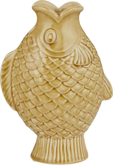 Butlers Vază Decorativă Ceramică Wabi Galben 17x24cm 1buc