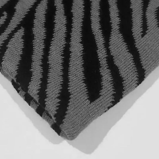 Beanie Unisex Beanie Knitted in Gray color