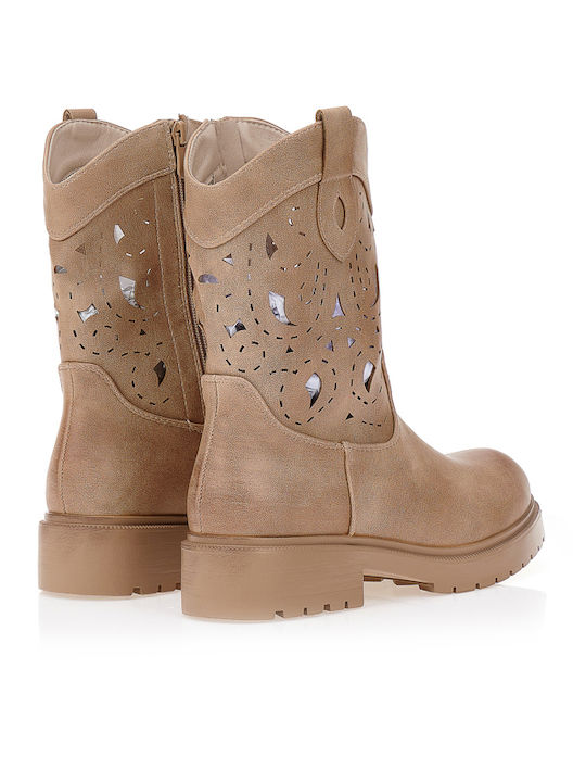 Ghete Dama Cowboy Kaki