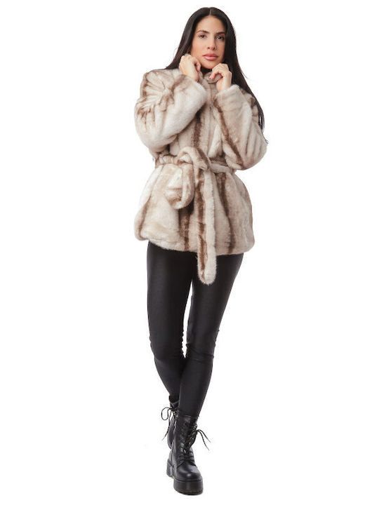 Women's Short Fur Cigar