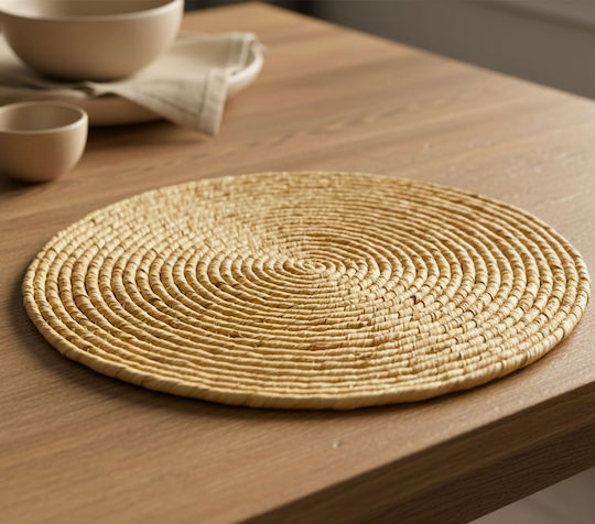 Polihome Round Rattan Placemats