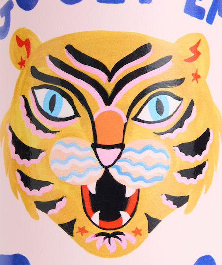 Chilly's Серия 2 Eleanor Bowmer Бутилка Термос Неръждаема Стомана Без BPA 500мл Go Get Em Tiger