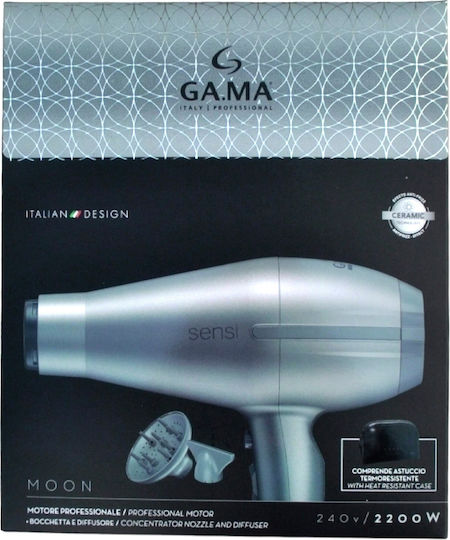 GA.MA Tempo 5d Professionell Haartrockner mit Diffusor 2200W