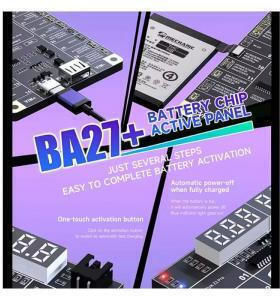 Πλακέτα Mechanic Ba27+ Έλεγχο Τάσης Φόρτιση Εκκίνηση Μπαταριών Συσκευές Apple Έως 16 Series Samsung Xiaomi & Huawei N70194