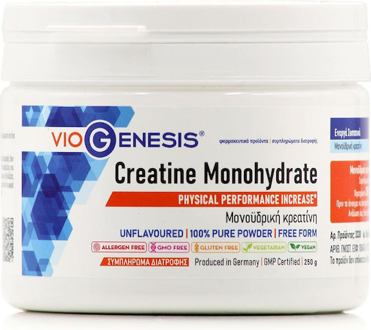 Viogenesis Creatine Monohydrate Unflavoured 250gr