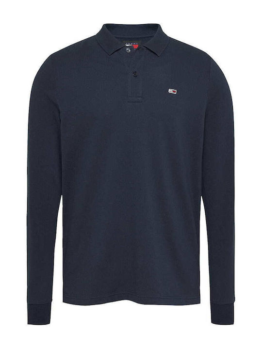 Polo Μπλούζα Μακρυμάνικη Navy Μπλε