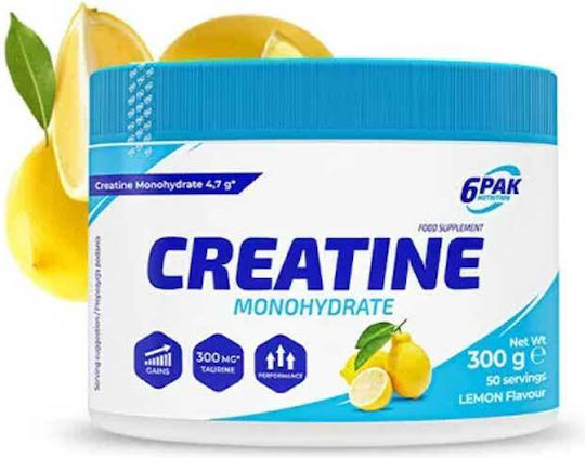 6Pak Nutrition Creatine Zitrone 300gr