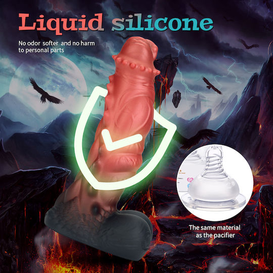 Kinksters Ρεαλιστικό Dildo Κόκκινο