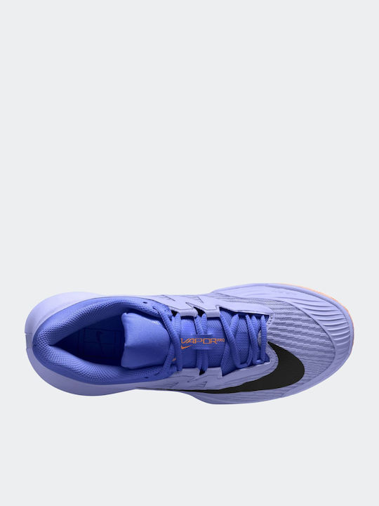 Nike Vapor Pro 3 Γυναικεία Παπούτσια Padel για Χωμάτινα Γήπεδα Μωβ