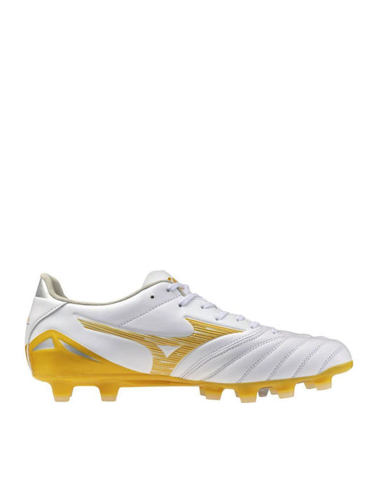 Mizuno Morelia Neo Iv Pro Football Shoes with Cleats White