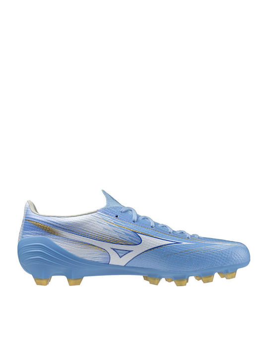 Mizuno Alfa III Pro FG Football Shoes with Cleats White