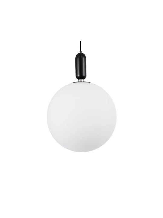 kelvo Estetico Pendant Light Black with Socket E27 40x40x58cm