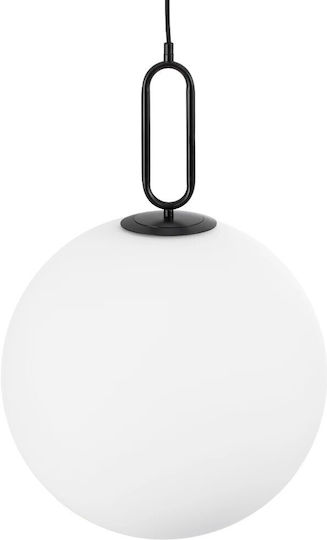 kelvo Bellissimo Pendant Light Black with Socket E27 40x40x62cm