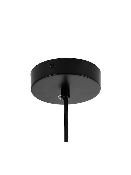 kelvo Estetico Pendant Light Black with Socket E27 40x40x58cm