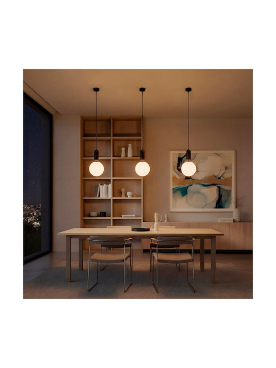 kelvo Estetico Pendant Light Black for 20 Bulbs E27 20x20x38cm
