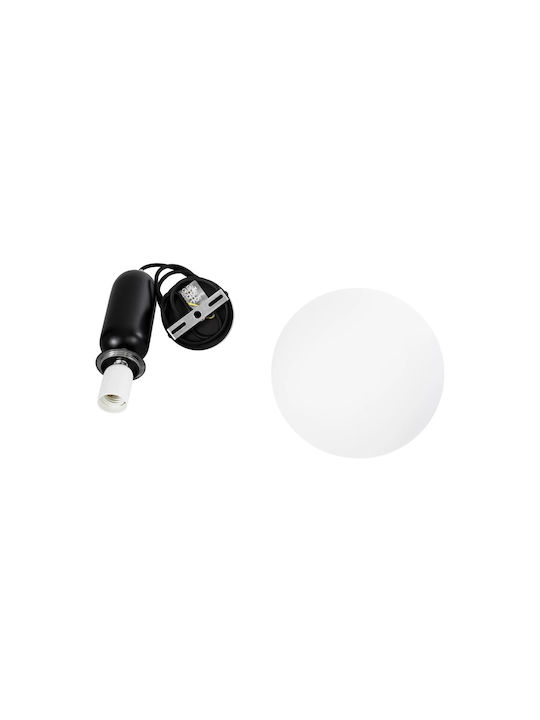 kelvo Estetico Pendant Light Black for 20 Bulbs E27 20x20x38cm