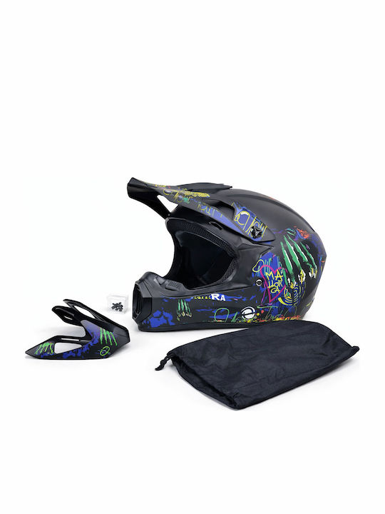 FIXATO Cască Moto Motocross ECE 22.06