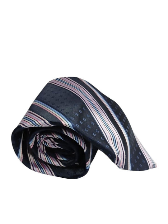Pierre Cardin Men's Tie Set Silk Printed in Blue Color