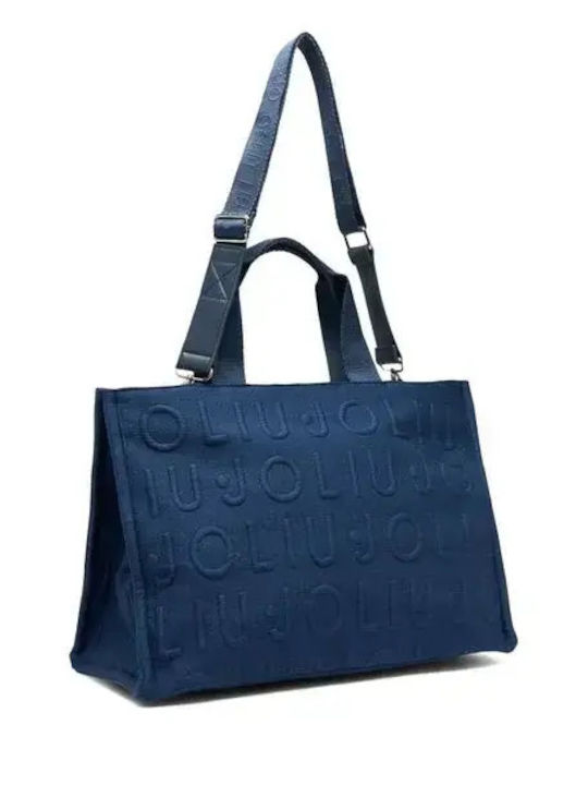 Fabric Women's Tote Bag Blue Sky