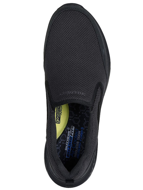 Slade Lucan Ανδρικά Slip-On Μαύρα