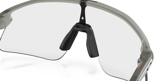 Oakley Cycling Glasses with Black Frame & Photochromic / Transparent Lenses