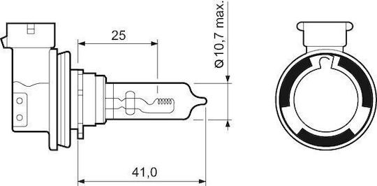 Valeo Lampen Auto & Motorrad H9 12V 65W 1Stück