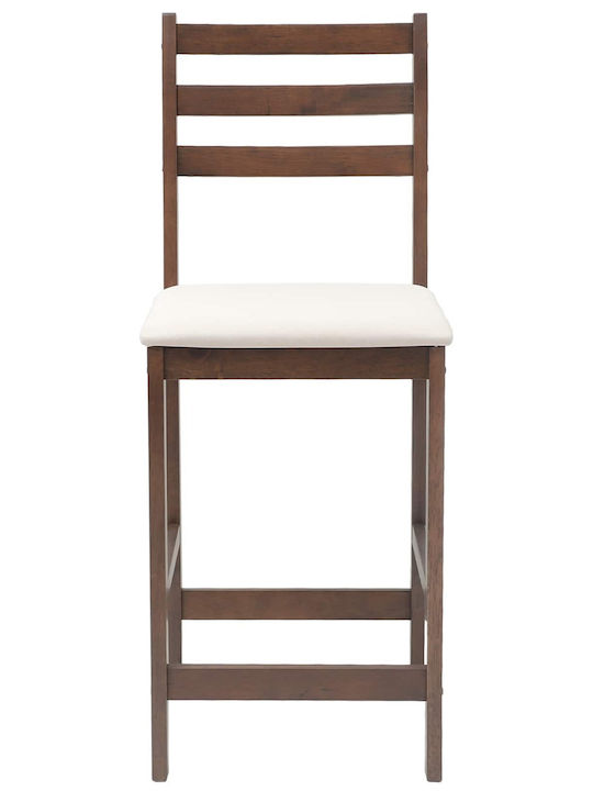 Scaun de exterior Lemn Light Brown 2buc 40x47.5x99.5cm