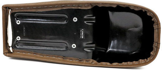C-racer Σέλα Μοτοσυκλέτα Σκούρο Καφέ Universal C-racer Universal Ft Classic Seat Dark Brown