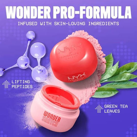 NYX Professional Makeup Wonder Snatch Πούδρα Cheeky Cherry 6gr