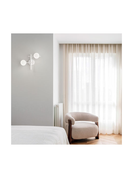Ideal Lux Φωτιστικό Τοίχου Λευκό Ideal Lux Φωτιστικό Τοίχου Λευκό