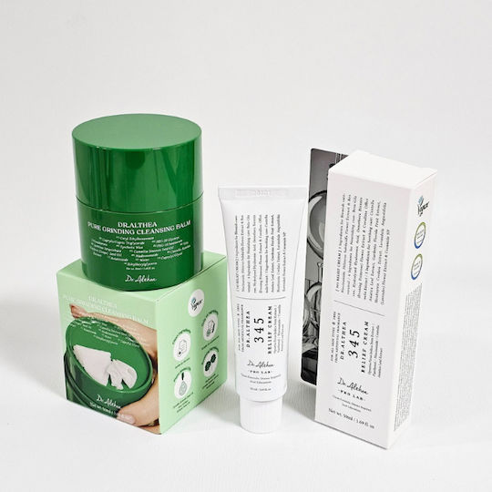 Dr Althea 345 Relief Cream & Pure Grinding Cleansing Balm Set Custom Bundle