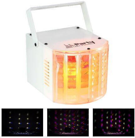 Party Effekt Derby LED 6x1w RGBWYP