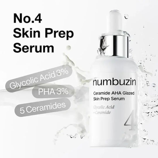 Numbuzin No.4 Ceramide AHA Овлажняваща Есенция За Лице С AHA 30ml