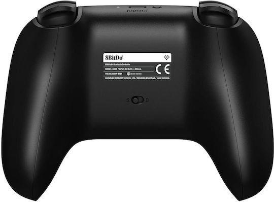 8Bitdo Ασύρματο Gamepad με Hall Effect Sticks για Android / PC / Switch Μαύρο